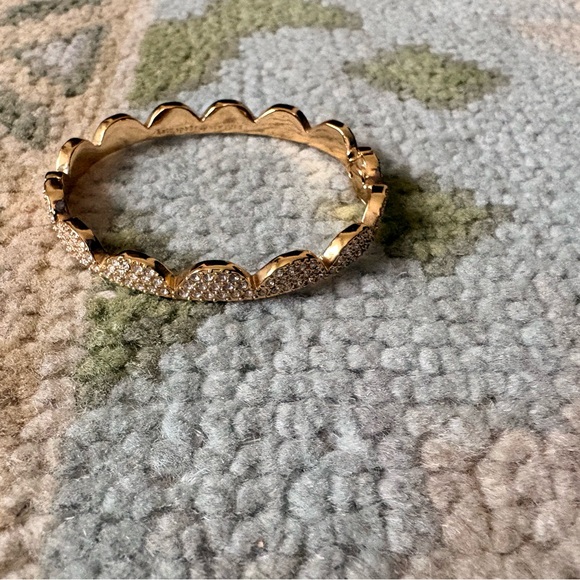 Kate Spade Gold Pave Scalloped Bracelet - Picture 1 of 3